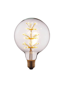 Лампа светодиодная филаментная E27 3W прозрачная G12547LED