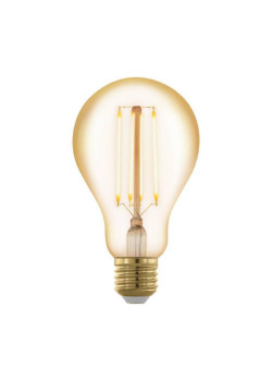 Лампа светодиодная филаментная диммируемая Eglo E27 4W 2200К янтарь 12858
