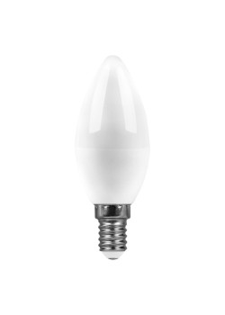 Лампа светодиодная Saffit E14 9W 6400K матовая SBC3709 55170
