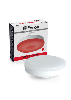 Лампа светодиодная Feron GX53 12W красная LB-455 51018