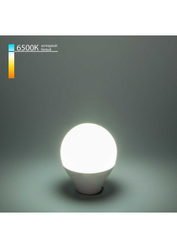 Лампа светодиодная Elektrostandard E14 7W 6500K матовая a049019