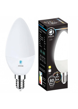 Лампа светодиодная Ambrella light E14 6W 4200K белая 206014
