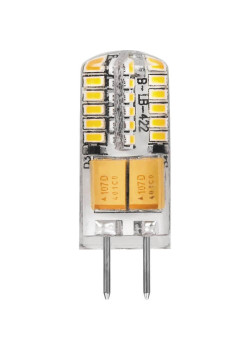 Лампа светодиодная Feron G4 3W 4000K прозрачная LB-422 G4 3W 4000K 25532