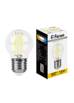 Лампа светодиодная Feron LB-515 Шарик E27 15W 2700K 38252
