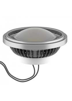 Лампа светодиодная Lightstar LED AR111 12W 3000K полусфера серебро 932142