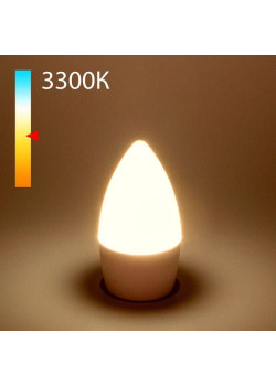 Лампа светодиодная Elektrostandard E27 8W 3300K матовая a048352
