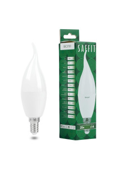 Лампа светодиодная Saffit E14 20W 4000K матовая SBC3720 55275