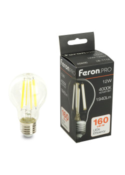 Лампа светодиодная Feron.PRO LB-1112 Шар E27 1940LM 12W 175-265V 4000K 48896