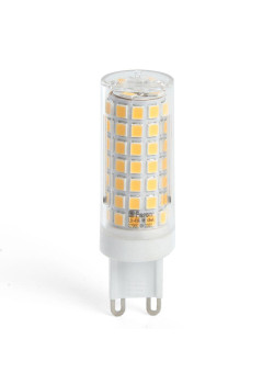 Лампа светодиодная Feron G9 9W 6400K прозрачная LB-434 38148