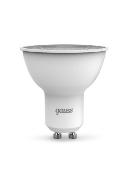 Лампа светодиодная Gauss GU10 5W 6500K матовая 101506305