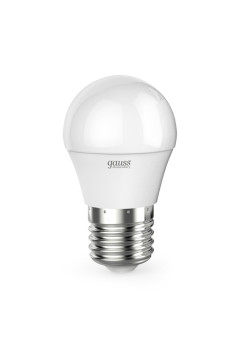 Лампа светодиодная Gauss E27 10W 6500K матовая 53230