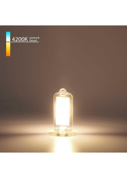 Лампа светодиодная Elektrostandard G9 3W 4200K прозрачная BLG912 a058832