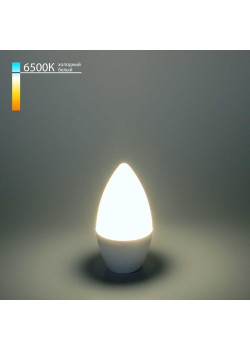 Лампа светодиодная Elektrostandard E14 6W 6500K матовая a049162