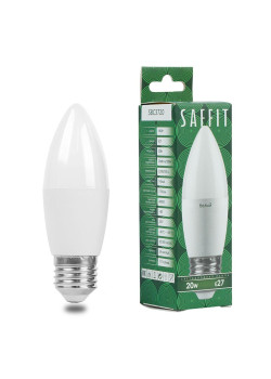 Лампа светодиодная Saffit E27 20W 4000K матовая SBC3720 55270
