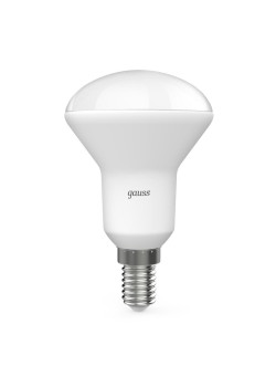Лампа светодиодная рефлекторная Gauss E14 6W 3000K матовая 106001106