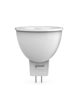 Лампа светодиодная Gauss GU4 3W 4100K матовая 132517203