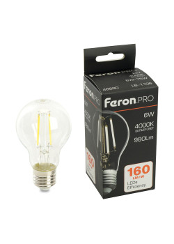 Лампа светодиодная Feron.PRO LB-1106 Шар E27 980LM 6W 175-265V 4000K 48890