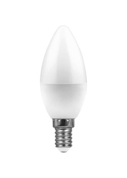 Лампа светодиодная Feron E14 11W 4000K Свеча Матовая LB-770 25942