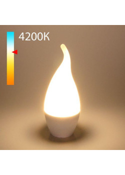 Лампа светодиодная Elektrostandard E14 8W 4200K матовая a050353