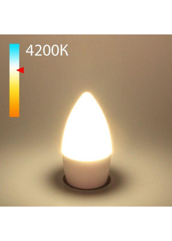 Лампа светодиодная Elektrostandard E27 8W 4200K матовая a048383