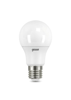 Лампа светодиодная Gauss LED A60 E27 10W 4100K матовая 102502210