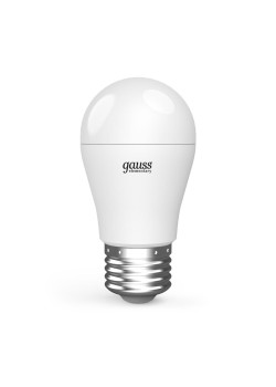Лампа светодиодная Gauss Basic Шар E27 13W 4000K матовая 10502232