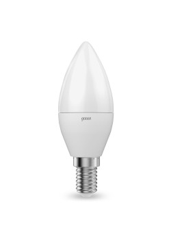 Лампа светодиодная Gauss E14 9.5W 3000K матовая 103101110