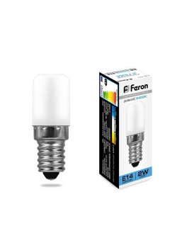 Лампа светодиодная Feron E14 2W 6400K Матовая LB-10 25988
