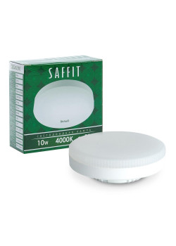 Лампа светодиодная Saffit GX53 10W 4000K матовая SBGX5310 55228