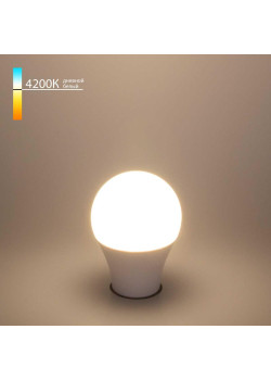 Лампа светодиодная Elektrostandard E27 10W 4200K матовая a048523