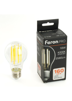 Лампа светодиодная Feron.PRO LB-1116 Шар E27 2580LM 16W 175-265V 4000K 51236