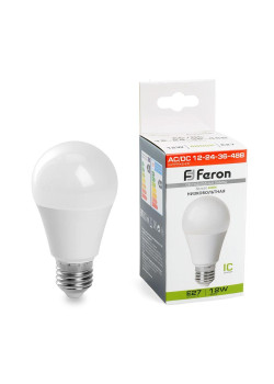 Лампа светодиодная Feron LB-193 E27 12W 4000K 48729