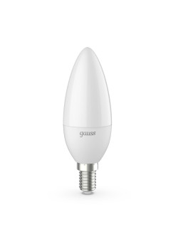 Лампа светодиодная Gauss E14 6.5W 4100К матовая 103101207