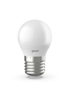 Лампа светодиодная Gauss E27 6.5W 4100K матовая 105102207