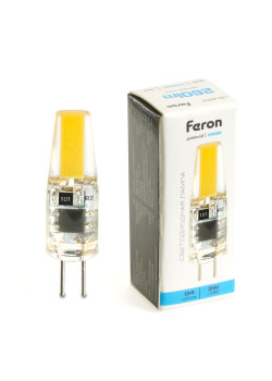 Лампа светодиодная Feron LB-423 G4 3W 230V 6400K 51169