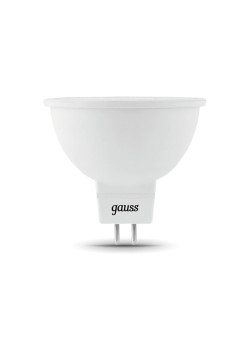 Лампа светодиодная Gauss GU5.3 5W 6500K матовая 101505305