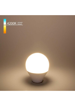 Лампа светодиодная Elektrostandard E14 9W 4200K матовая BLE1443 a058933