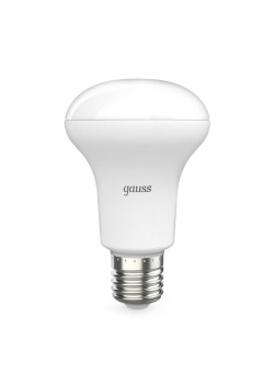 Лампа светодиодная рефлекторная Gauss E27 9W 2700K матовая 106002109