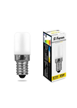 Лампа светодиодная Feron E14 2W 2700K Матовая LB-10 25295