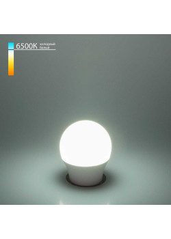 Лампа светодиодная Elektrostandard E27 7W 6500K матовая a048667