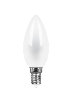 Лампа светодиодная Feron E14 11W 2700K Свеча Матовая LB-713 38005