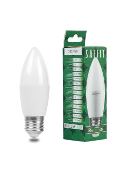 Лампа светодиодная Saffit E27 20W 4000K матовая SBC3720 55271