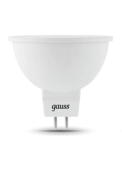 Лампа светодиодная Gauss GU5.3 7W 6500K матовая 101505307