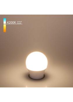 Лампа светодиодная Elektrostandard E27 7W 4200K матовая a048663