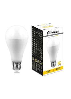 Лампа светодиодная Feron E27 30W 2700K матовая LB-130 38194