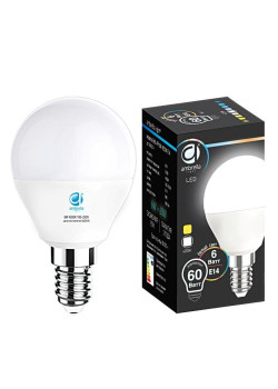 Лампа светодиодная Ambrella light E14 6W 4200K белая 204014