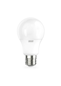 Лампа светодиодная Gauss E27 10W 4100K матовая 23220