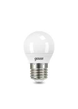 Лампа светодиодная Gauss E27 9.5W 6500K матовая 105102310