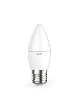 Лампа светодиодная Gauss E27 6.5W 4100К матовая 103102207