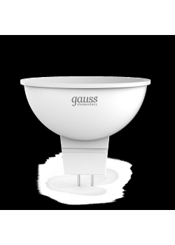 Лампа светодиодная Gauss GU5.3 9W 6500K матовая 13539